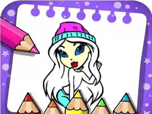 Spel Easy Bratz Coloring på nätet