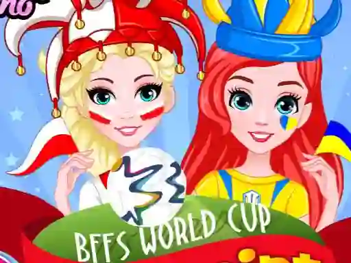 Spel Bffs World Cup Face Paint på nätet