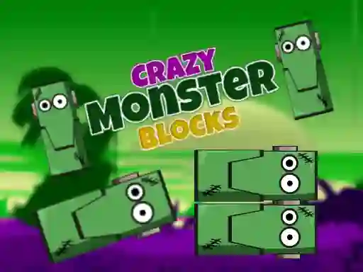 Spel Crazy Monster Blocks på nätet