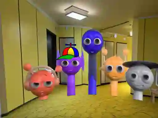 Spel Sprunki Backroom Terrors Skibidi Toilet på nätet