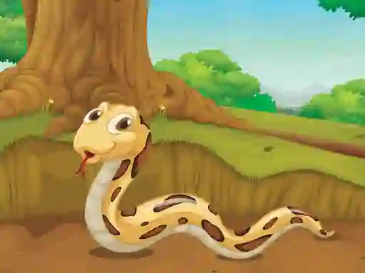Spel Scary Reptiles Coloring på nätet