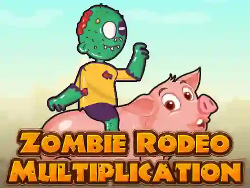 Spel Zombie Rodeo Multiplication på nätet