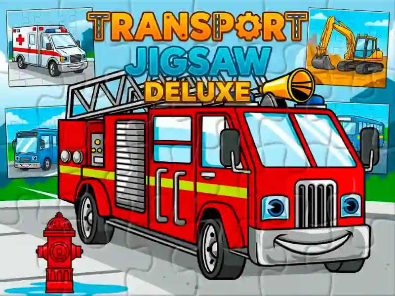 Spel Transport Jigsaw Deluxe på nätet