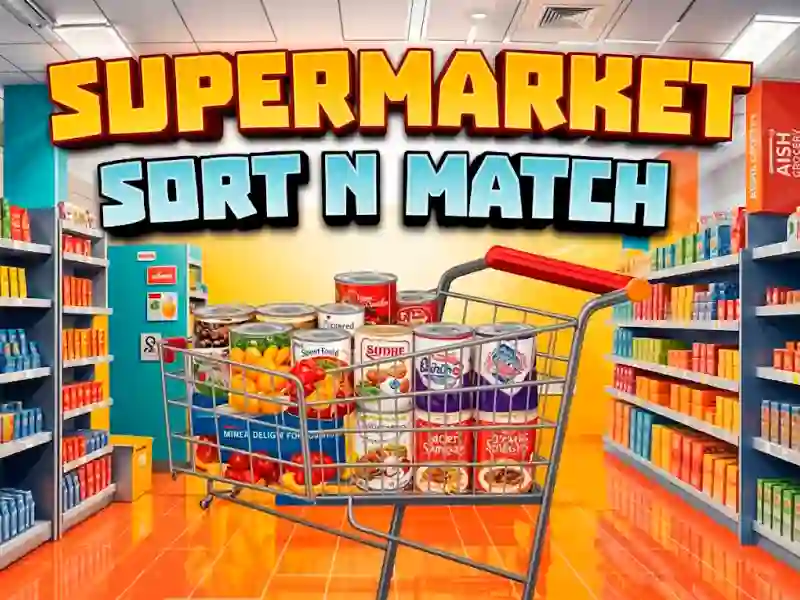 Spel Supermarket Sort N Match på nätet