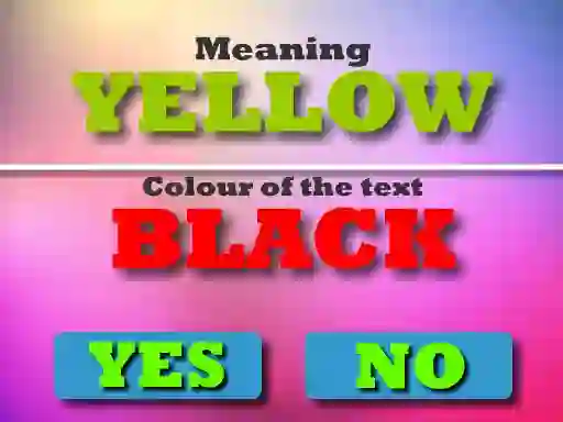 Spel Colour Text Challeenge på nätet