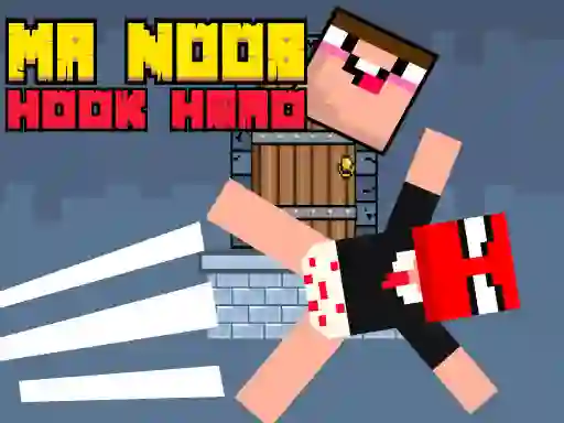 Spel Mr Noob Hook Hero på nätet