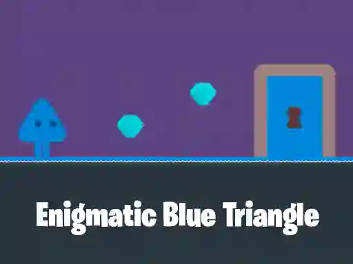 Spel Enigmatic Blue Triangle på nätet