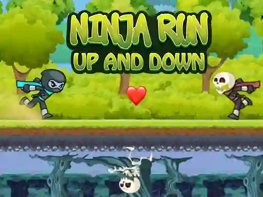 Spel Ninja Run Up And Down på nätet