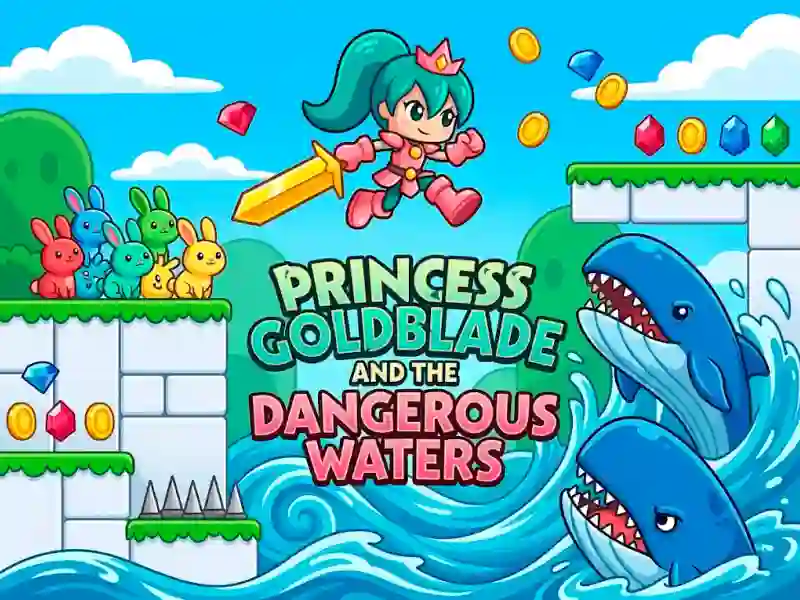 Spel Princess Goldblade and the Dangerous Waters på nätet