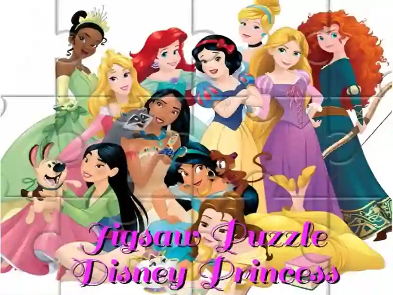 Spel Jigsaw Puzzle: Disney Princess på nätet