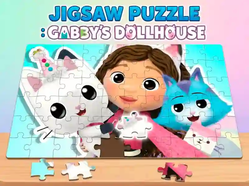 Spel Jigsaw Puzzle: Gabby's Dollhouse på nätet