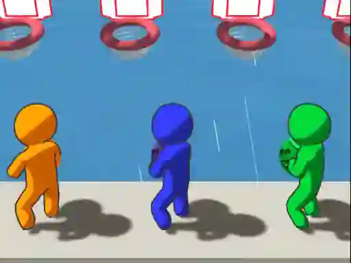 Spel Basket.io på nätet