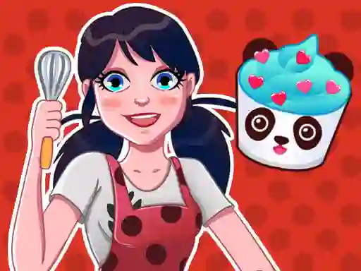 Spel Miraculous Cupcake maker på nätet