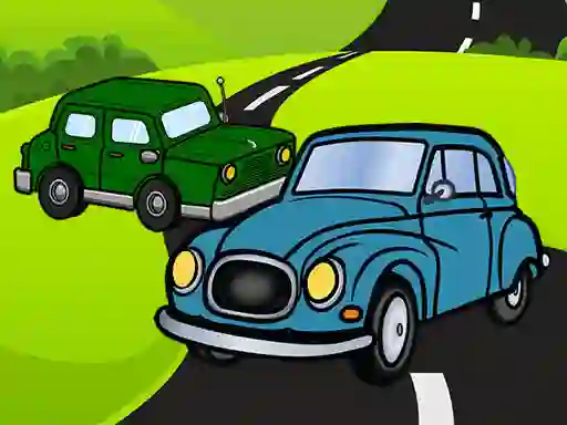 Spel Cartoon Car Jigsaw på nätet