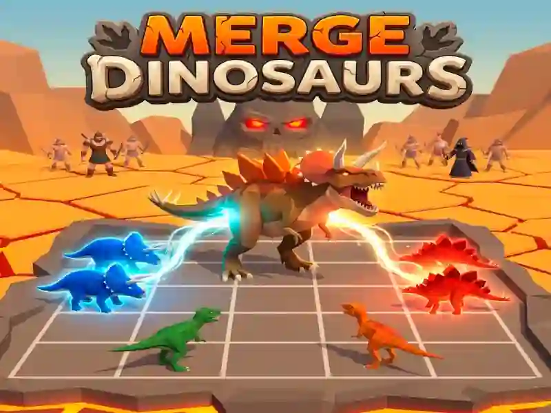 Spel Merge Dinosaurs på nätet