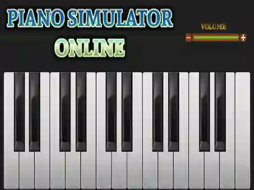 Spel Piano simulator online på nätet