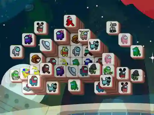 Spel Among Mahjong Tiles på nätet