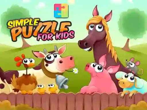 Spel Simple Puzzle For Kids på nätet