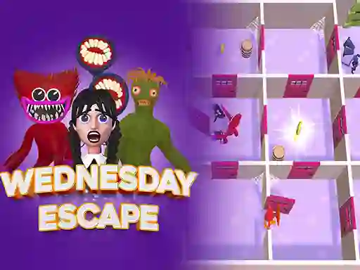 Spel Escape Wednesday på nätet