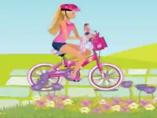 Spel BARBIE RIDES A BIKE på nätet
