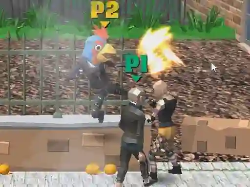 Spel Double Street Fight på nätet