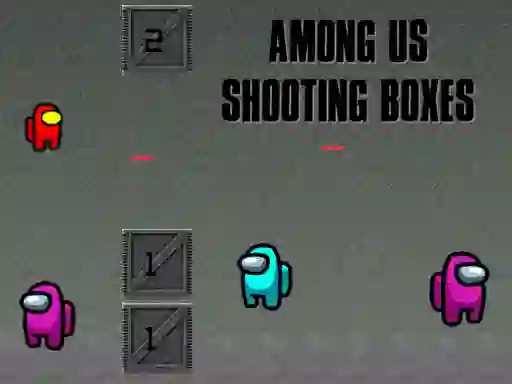 Spel Among Us Shooting Boxes på nätet