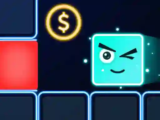 Spel Neon Tile Rush på nätet