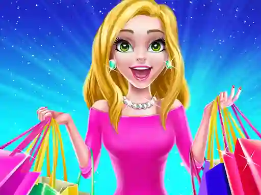 Spel Rich girl crazy shopping på nätet