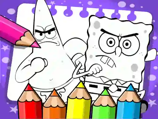 Spel Sponge Bob Coloring Book på nätet