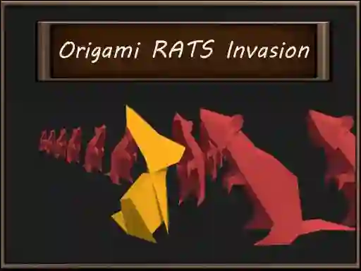 Spel Origami Rats Invasion på nätet