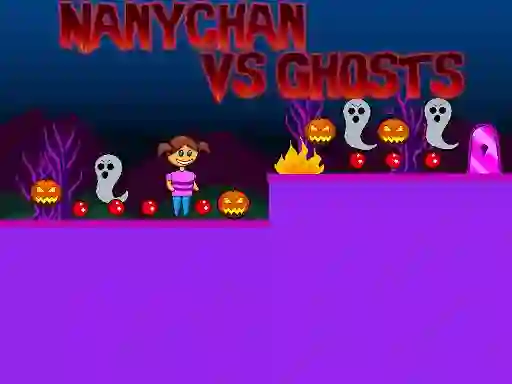 Spel Nanychan vs Ghosts på nätet