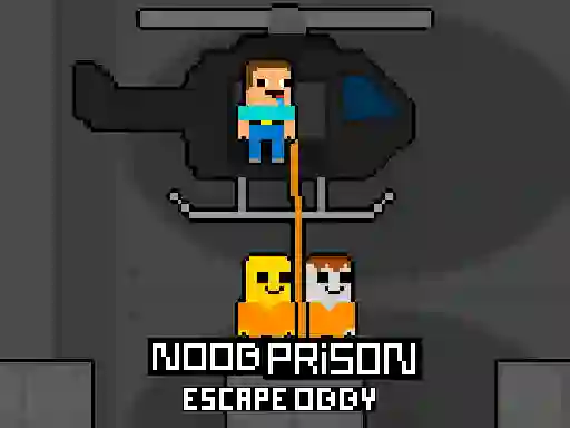 Spel Noob Prison Escape Obby på nätet