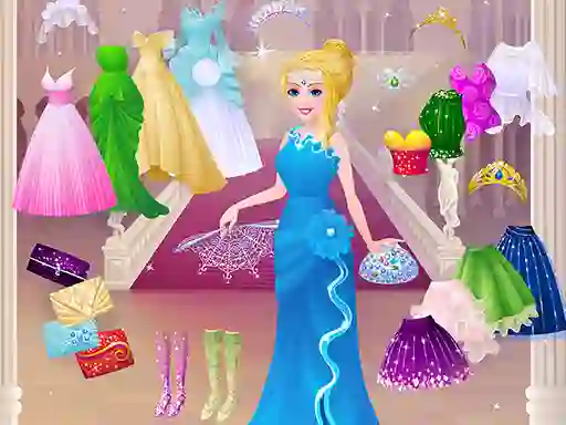 Spel Cinderella Dress Up Girl Games på nätet
