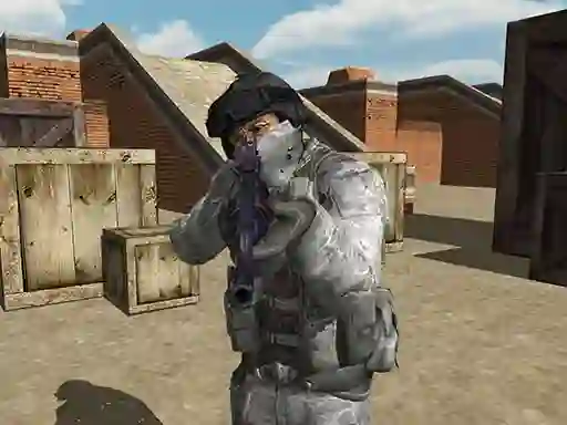 Spel Counter City Strike Commando Action på nätet