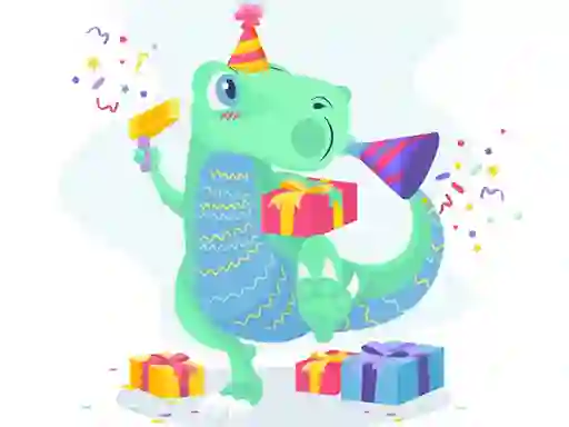 Spel Dino Party Jigsaw på nätet