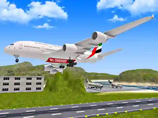 Spel Airplane Fly 3d Flight Plane på nätet