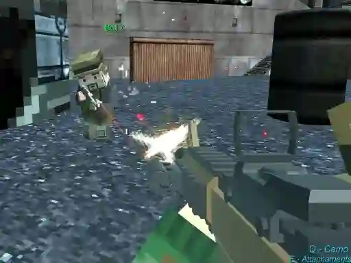 Spel Pixel Gungame Arena Prison Multiplayer på nätet