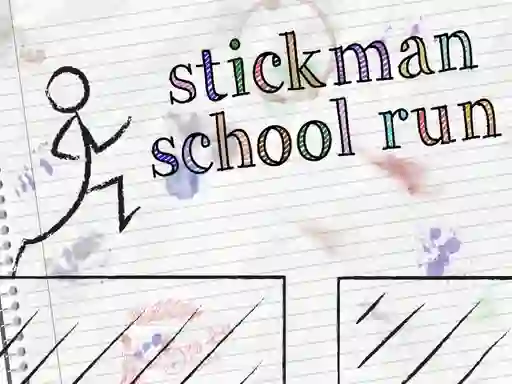 Spel Stickman School Run på nätet