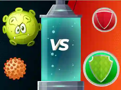 Spel Virus Fight på nätet