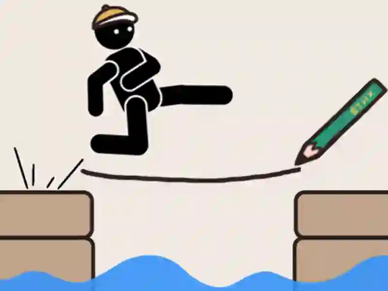Spel Draw Two Save: Save the man på nätet