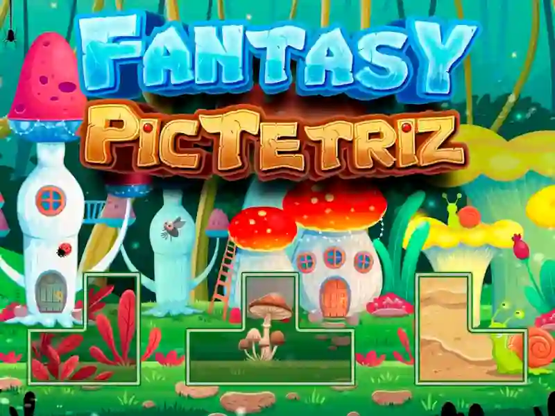 Spel Fantasy Pic Tetriz på nätet