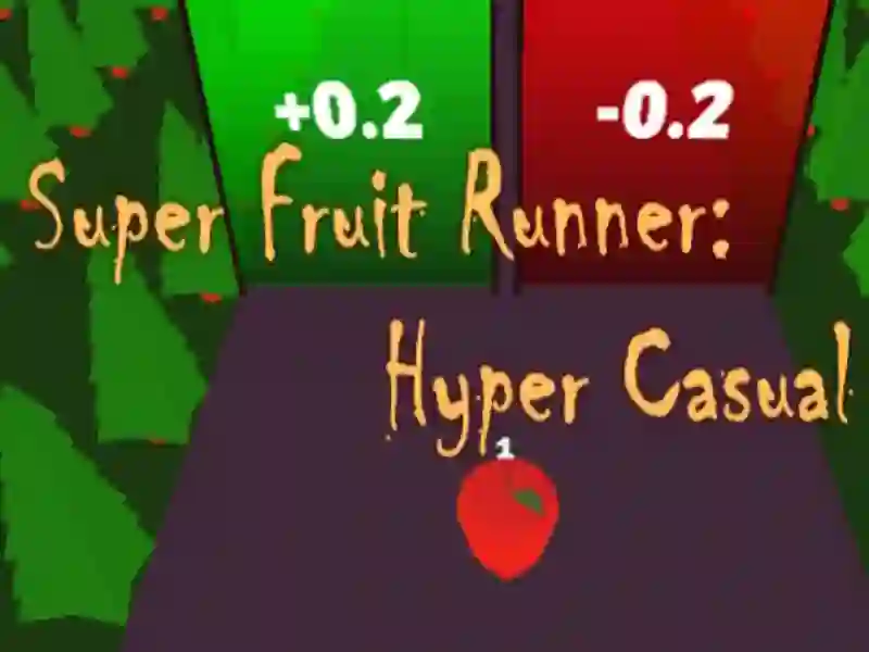 Spel Super Fruit Runner: Hyper Casual på nätet