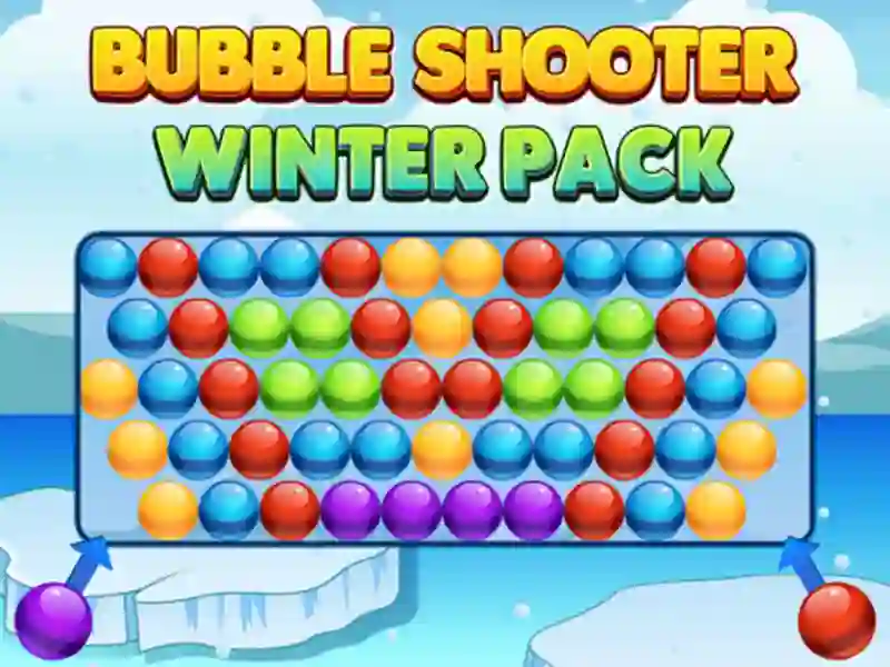 Spel Bubble Shooter Winter Pack på nätet