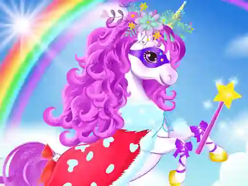 Spel Baby unicorn dress up på nätet