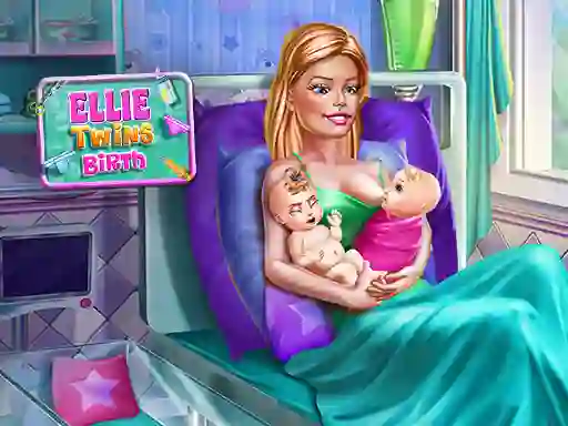Spel Ellie Twins Birth på nätet