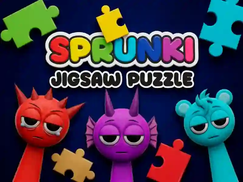 Spel Sprunki Jigsaw Puzzle på nätet