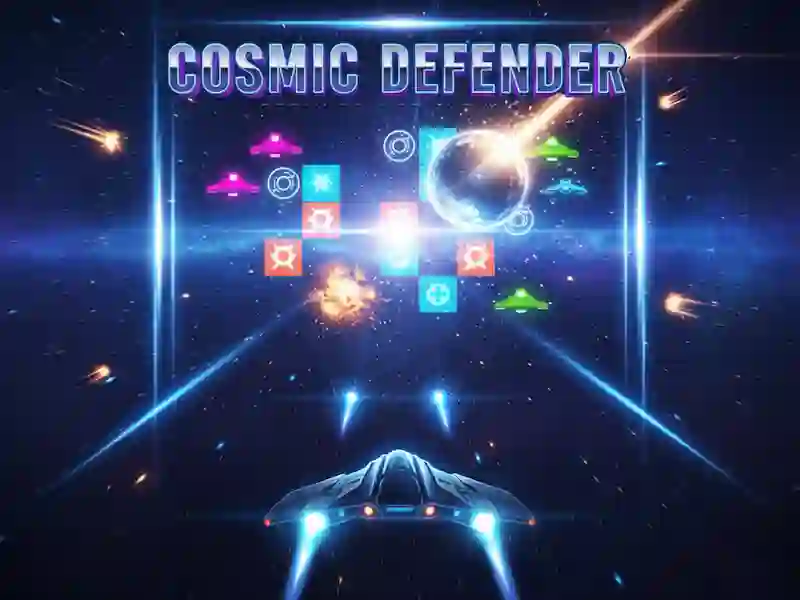 Spel Cosmic Defender på nätet