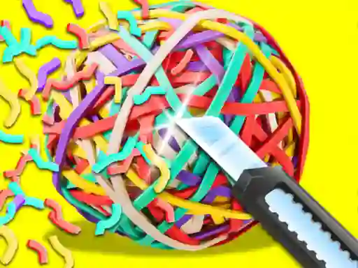 Spel Rubber Band Cutting på nätet