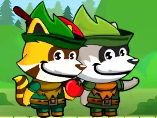 Spel Super Raccoon World på nätet