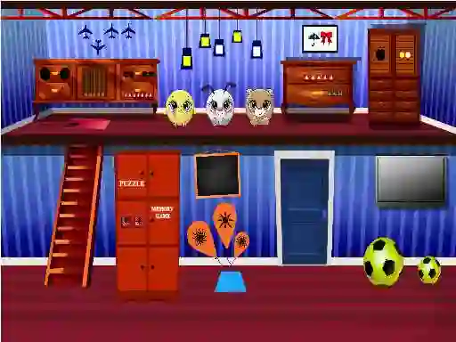 Spel Slick House Escape på nätet